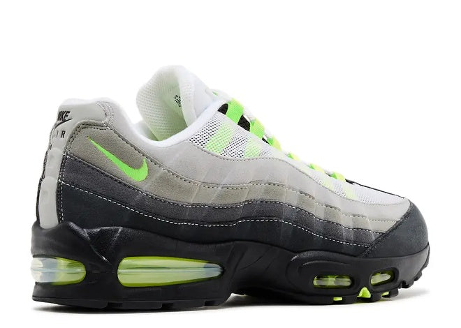 Nike Air Max 95 OG Neon 2025 Mens Sneaker Grey Suede by Nike