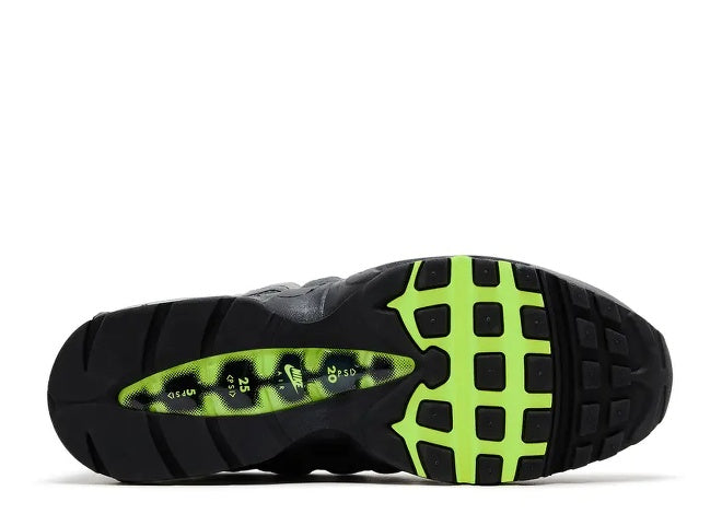 Nike Air Max 95 OG Neon 2025 Mens Sneaker Grey Suede by Nike