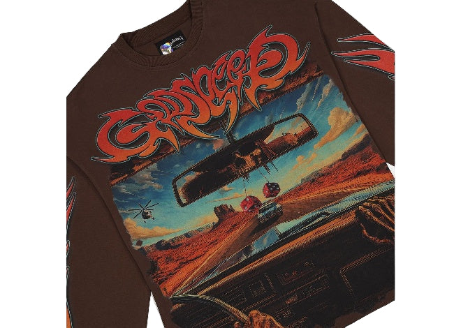 Godspeed LS 06 On The Run 'Mocha' Godspeed LS T-Shirt Men's Shirt