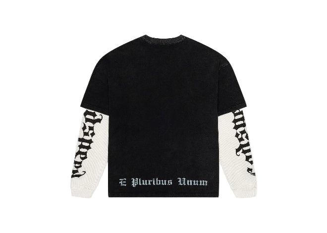 Godspeed LS 08 'Los Scandalous Layered Black' T-Shirt Men's Shirt