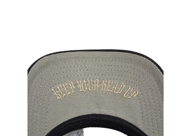 Godspeed Hats 09 'Black Blue Orange Boom' Godspeed GS Forever Trucker Men's Hat