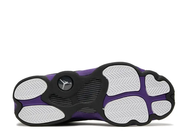 Air Jordan 13 'Black Purple White' Boys Sneaker