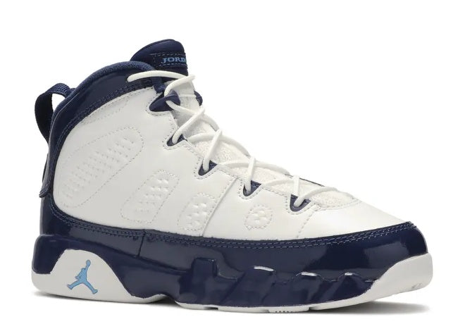 Nike Air Jordan 9 Retro PS UNC Preschool Sneaker For Kids