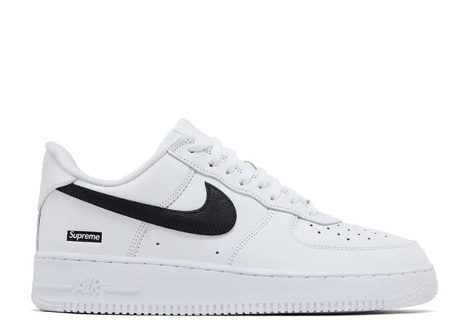 Nike Supreme x Air Force 1 Low 'Box Logo - White Black'