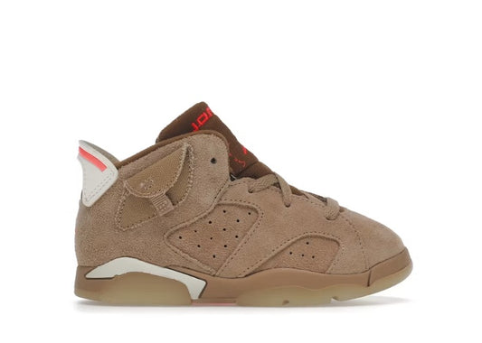 Air Jordan Travis Scott x Jordan 6 Retro TD 'British Khaki' by Air Jordan