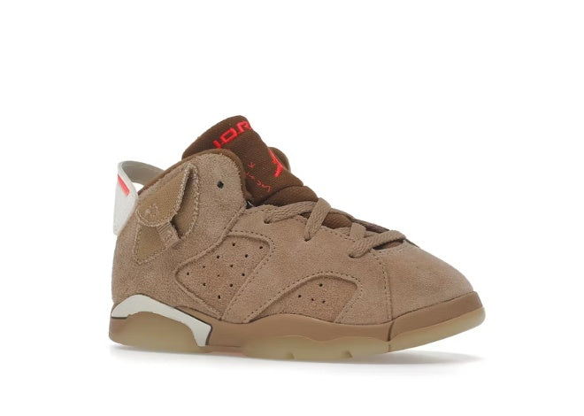 Air Jordan Travis Scott x Jordan 6 Retro TD 'British Khaki'