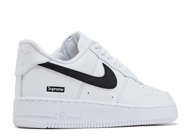 Nike Supreme x Air Force 1 Low 'Box Logo - White Black'