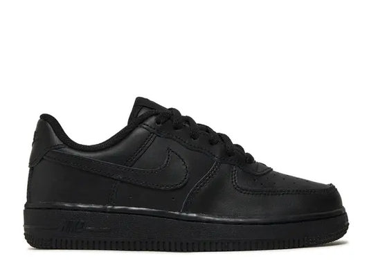 Black Nike Air Force 1 Low leather sneaker