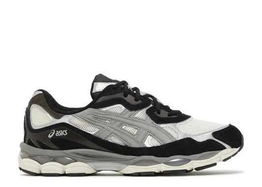 Asics Gel NYC Black Ivory Grey Mens Streetwear Sneaker by Asics