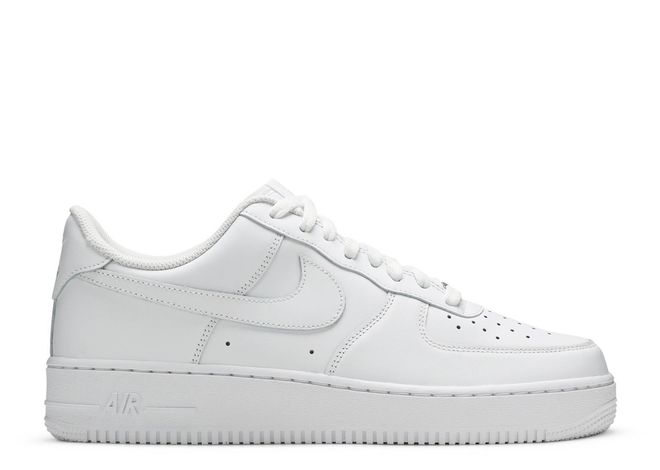 NIKE AIR FORCE 1 '07 "WHITE/WHITE" by Air Force