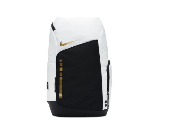 NikeHoops Elite Backpack 32L 'White Black Gold'