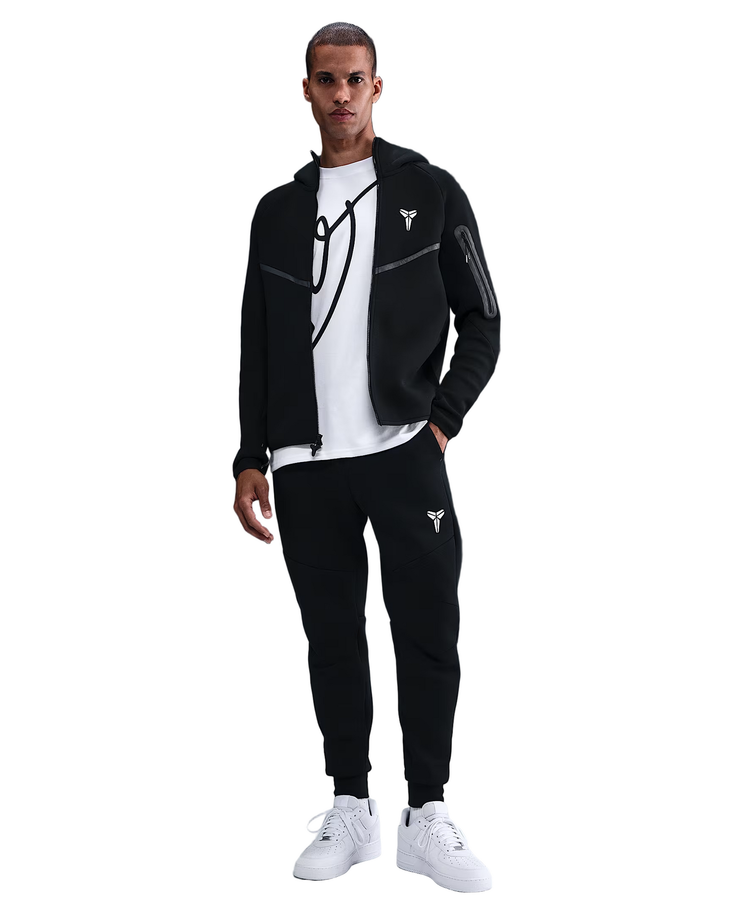 Nike Kobe Tech Fleece Jogger 'Black' - Angle 2
