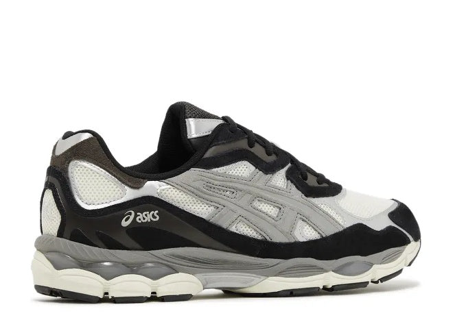 Asics Gel NYC Black Ivory Grey Mens Streetwear Sneaker by Asics