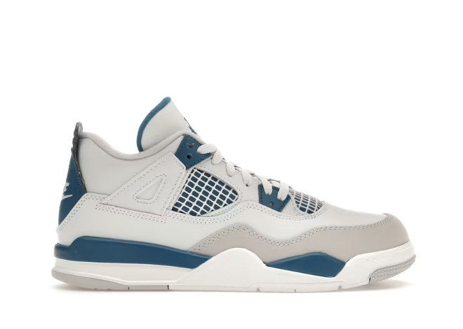 Nike Air Jordan 4 Retro PS 'Military Blue' 2024 Pre School Sneaker by Air Jordan