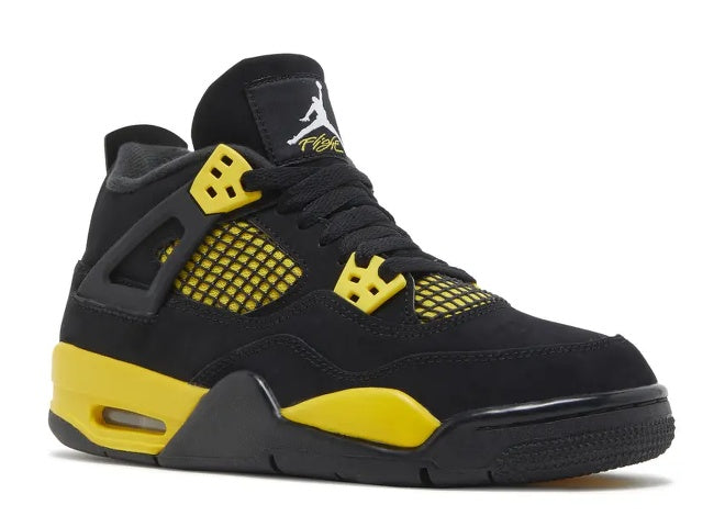 Nike Air Jordan 4 Retro GS 'Thunder' 2023 Grade School Sneaker by Air Jordan