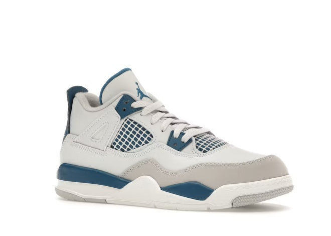 Nike Air Jordan 4 Retro PS 'Military Blue' 2024 Pre School Sneaker by Air Jordan