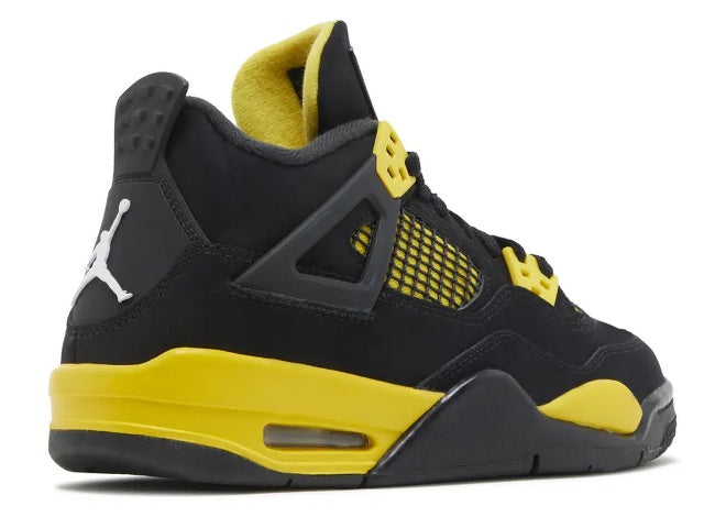 Nike Air Jordan 4 Retro GS 'Thunder' 2023 Grade School Sneaker by Air Jordan