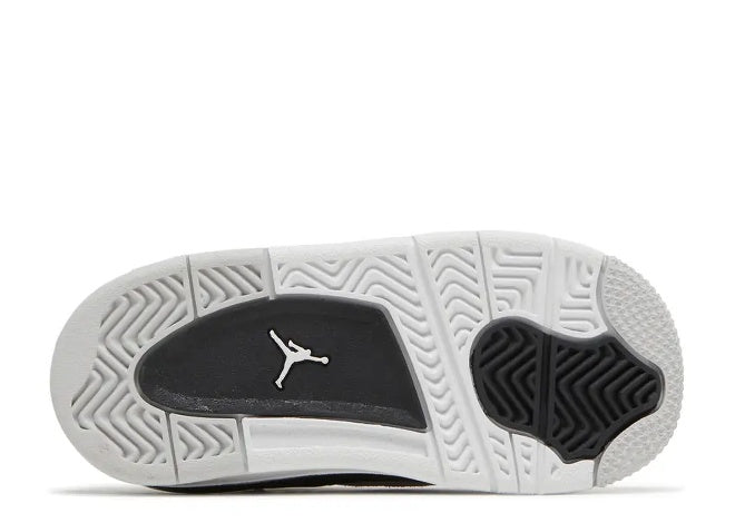 Nike Air Jordan 4 TD 'White Black Neutral Grey' Toddler Sneaker