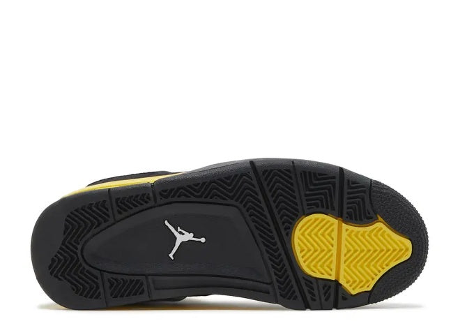 Nike Air Jordan 4 Retro GS 'Thunder' 2023 Grade School Sneaker by Air Jordan