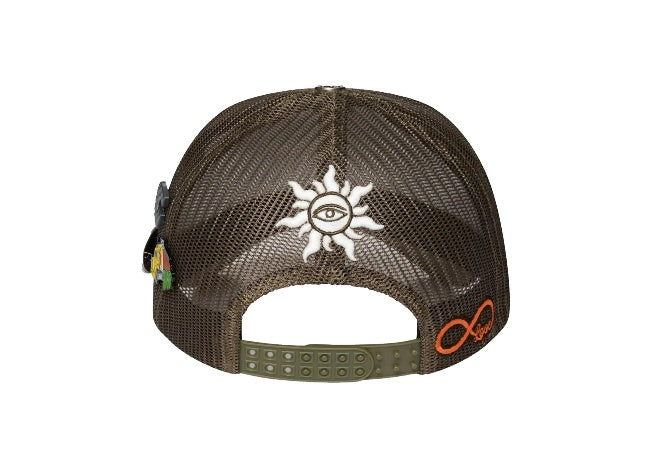Godspeed Forever Trucker Hat Olive/Black