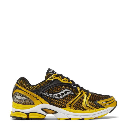 Saucony ProGrid Triumph 4 Lemon Lightweight Performance Running - 85% Scale - Angle 2