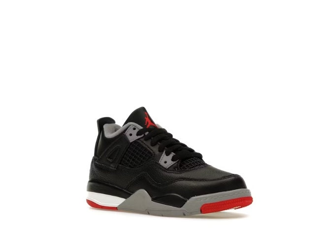 Nike Air Jordan 4 Retro PS 'Bred Reimagined' Pre School Sneaker by Air Jordan