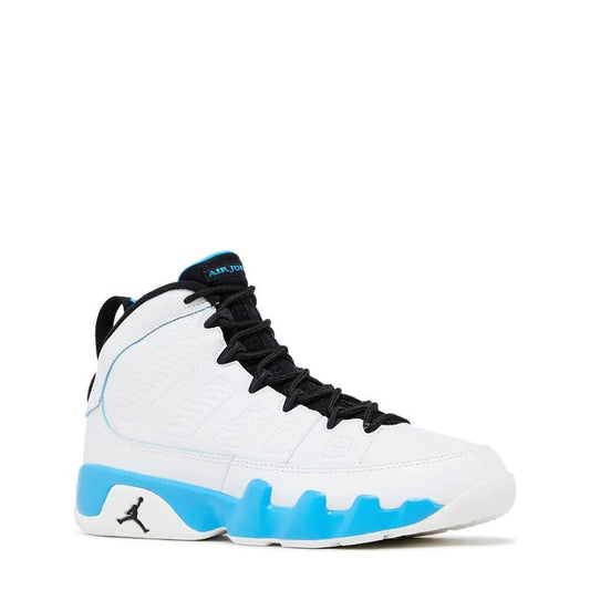 Air Jordan 9 Retro (GS) "Powder Blue" - 75% Scale - Angle 2