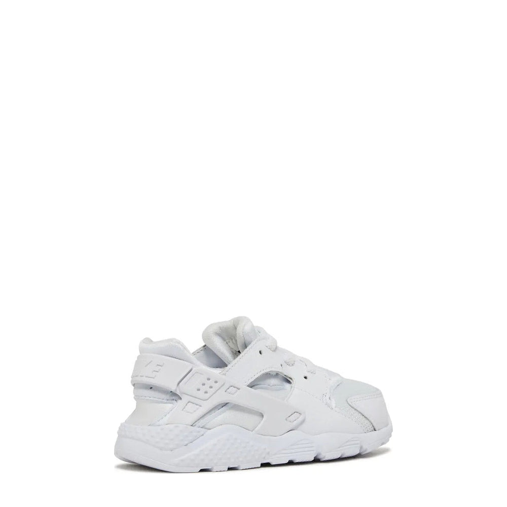 Nike Air Huarache Run (TD) 'Triple White' sneaker, alternate view 2