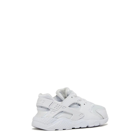 Nike Air Huarache Run (TD) 'Triple White' - 55% Scale - Angle 2