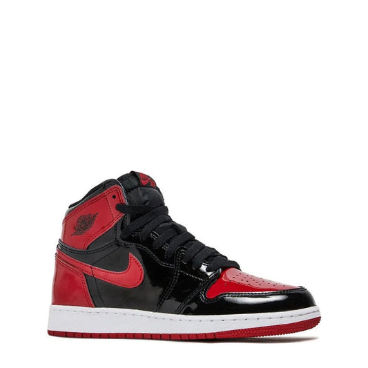 Air Jordan 1 High OG (GS) 'Black Varsity Red White' - 75% Scale - Angle 2
