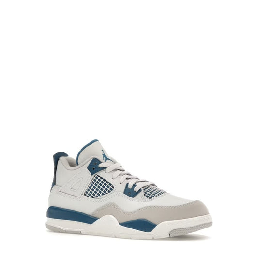 Air Jordan 4 Retro (PS) 'Military Blue' - 65% Scale - Angle 2