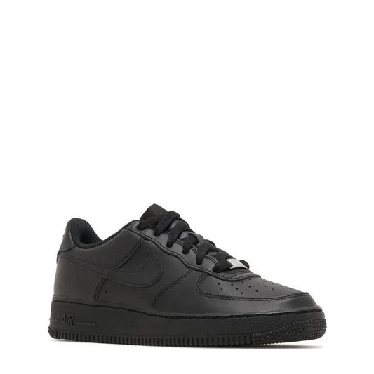 Nike Air Force 1 (GS) 'Triple Black' - 75% Scale - Angle 2