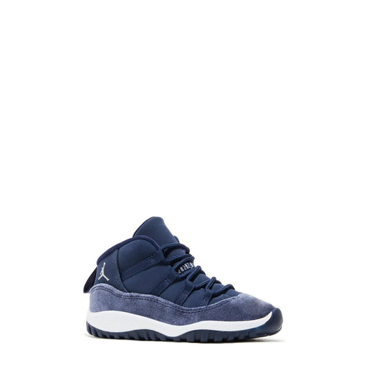 Air Jordan 11 Retro (TD) 'Midnight Navy & Metallic Silver' - 55% Scale - Angle 2