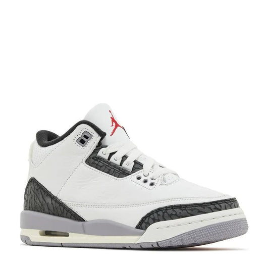 Air Jordan 3 Retro (GS) 'Cement Grey' - Angle 2