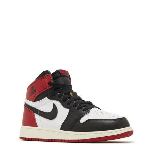 Air Jordan 1 High OG (GS) "Black Toe Reimagined" - 75% Scale - Angle 2