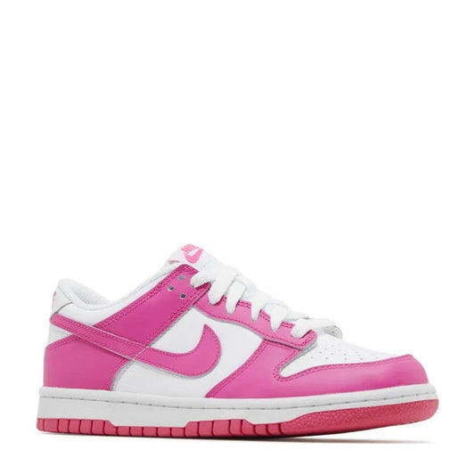 Nike Dunk Low (GS) 'Laser Fuchsia' - Angle 2