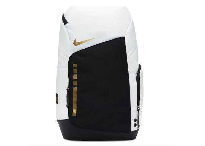 NikeHoops Elite Backpack 32L 'White Black Gold'