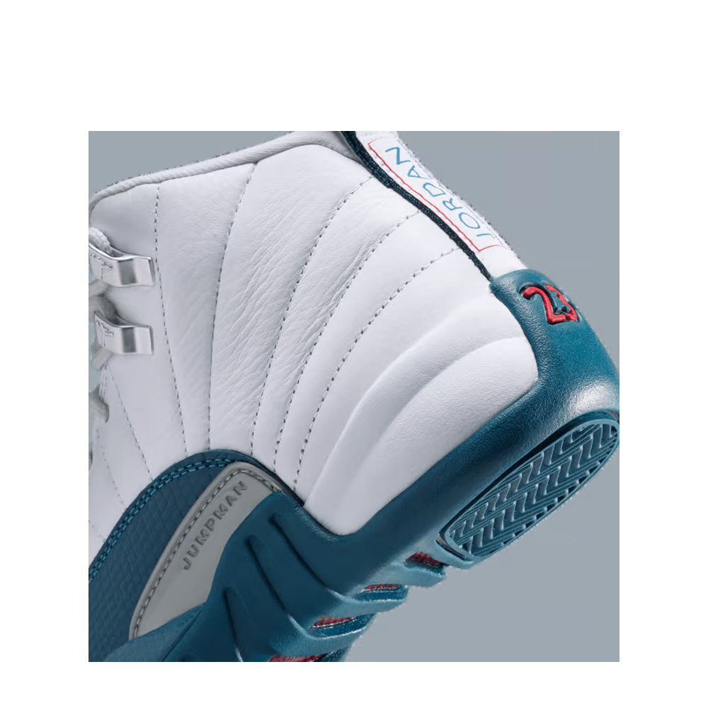 Air Jordan 12 Retro (GS) 'French Blue' sneaker, alternate view 7