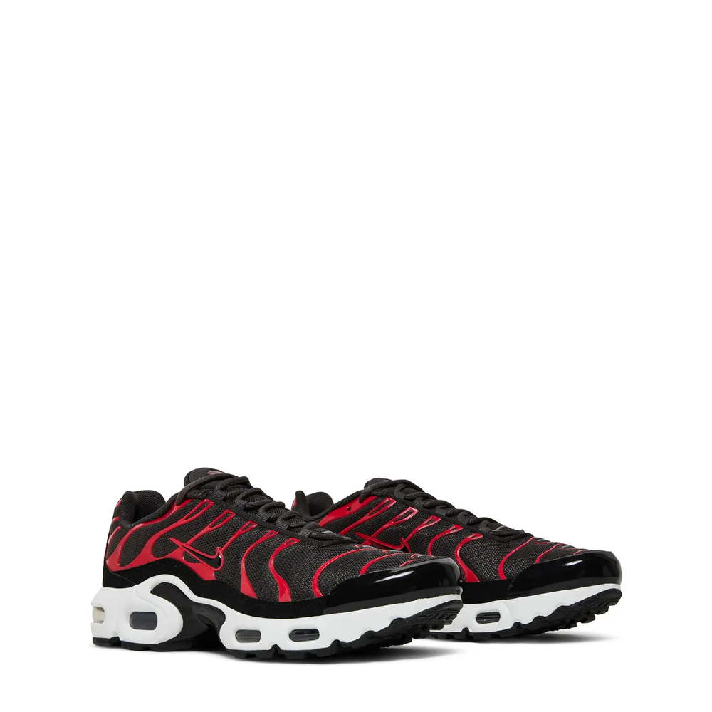 Nike Air Max Plus (GS) 'Medium Ash Black Siren Red' sneaker, alternate view 8
