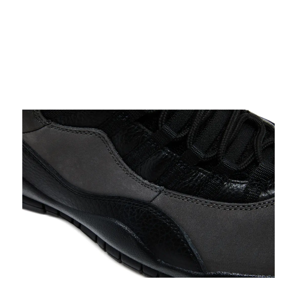 Air Jordan 10 Retro 'Shadow Gray' sneaker, alternate view 10