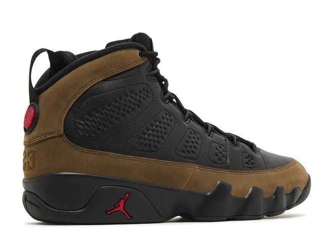 Nike Air Jordan 9 Retro ‘Olive’ 2024 Men’s Classic Sneakers by Air Jordan
