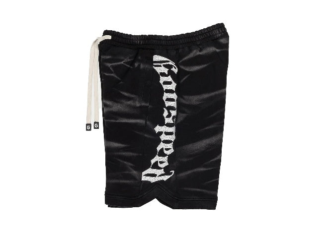 Godspeed Courtside Tie Dye Shorts 'Black'
