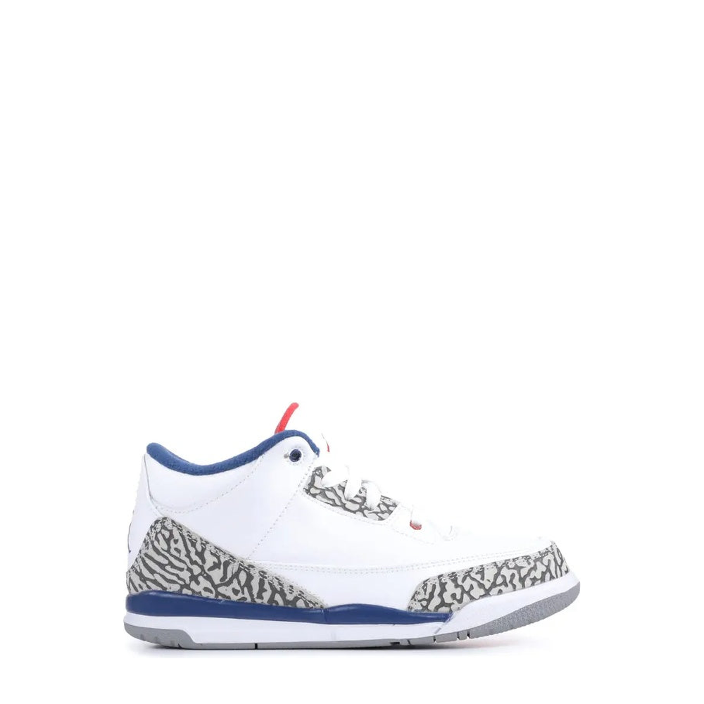 Air Jordan 3 Retro (PS) 'True Blue' sneaker, side view