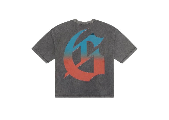 Godspeed Pool Party Washed Grey Tee for Men – Vintage Cotton, Urban Pool Party Style