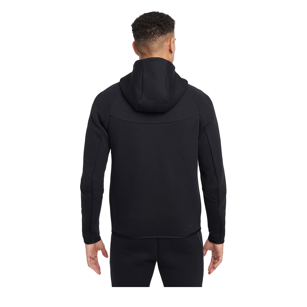 Nike Tech Fleece Full-Zip Hoodie 'Athletic Black', alternate view 4