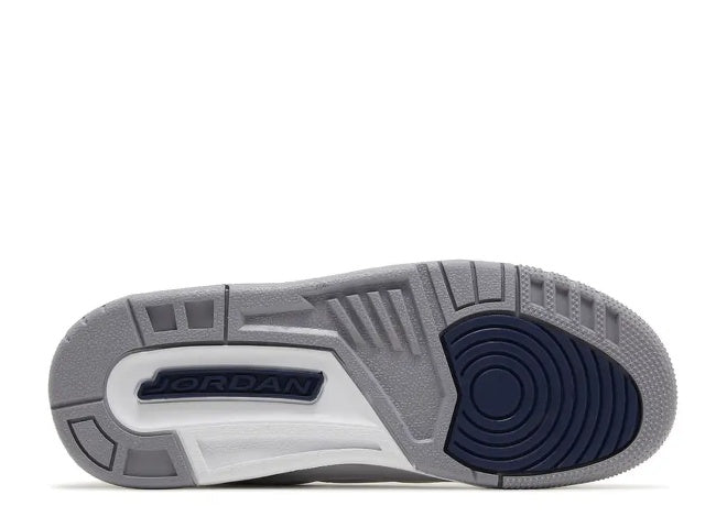 Nike Air Jordan 3 GS 'White Midnight Navy' Grade School Sneaker