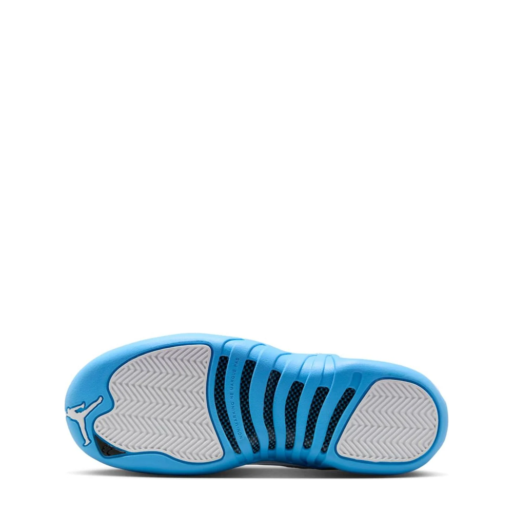 Air Jordan 12 Retro (GS) 'White University Blue' sneaker, alternate view 5