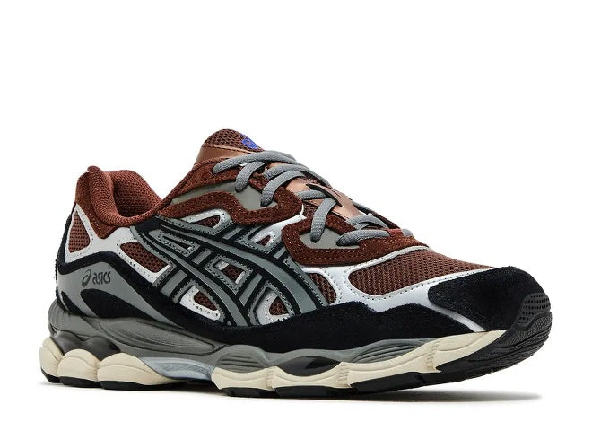 ASICS Gel NYC 'Reddish Brown Steeple Grey' Men's Sneaker by Asics