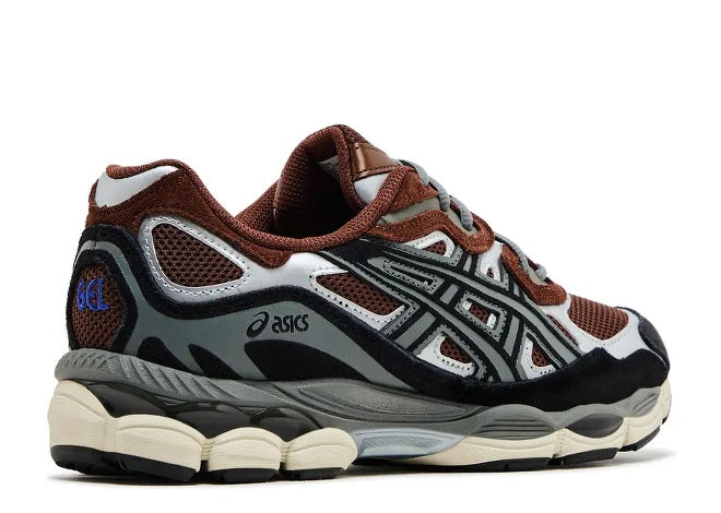 ASICS Gel NYC 'Reddish Brown Steeple Grey' Men's Sneaker by Asics