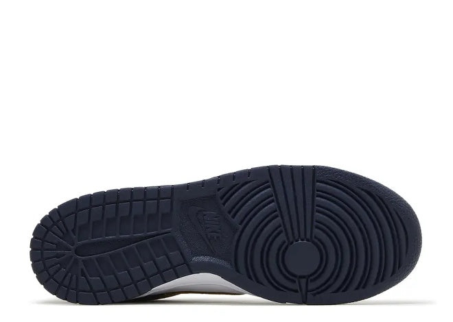 Nike Dunk Low GS Midnight Navy Wheat Grade School Sneaker